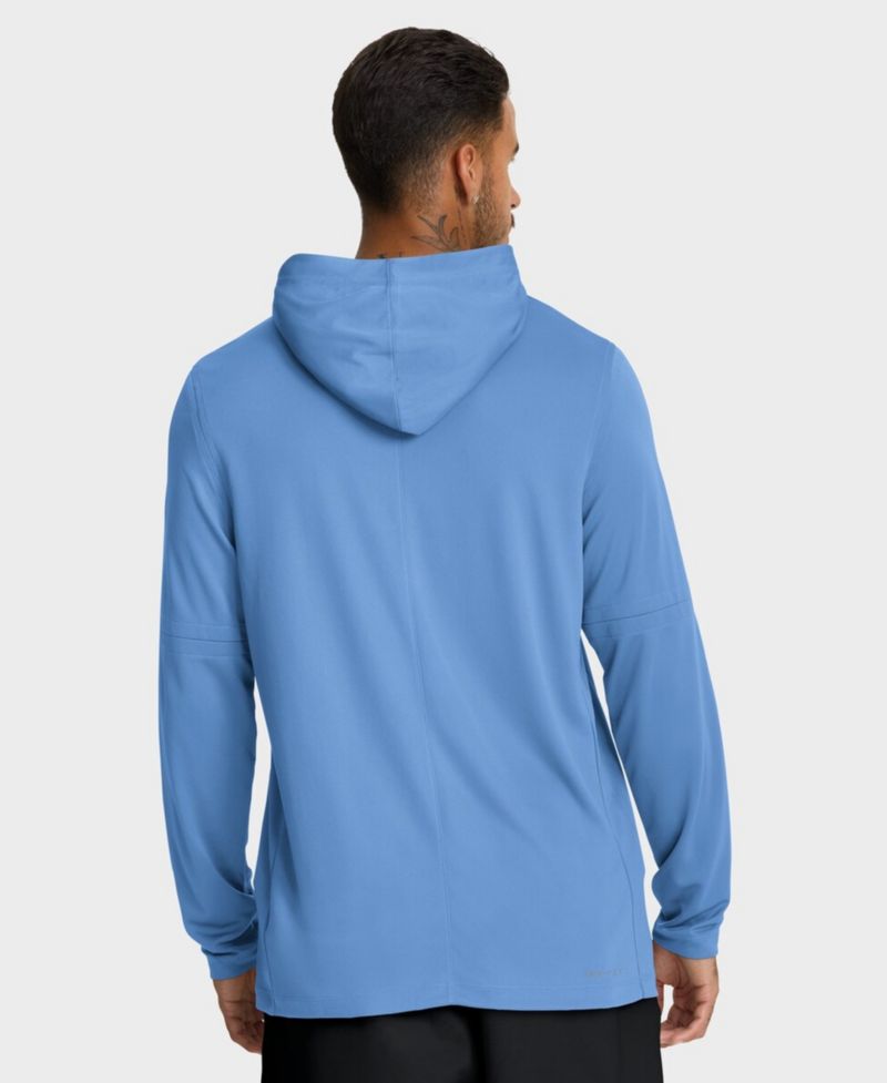 Men's Light Blue Kansas City Royals Authentic Collection Dri-FIT Long Sleeve Hoodie