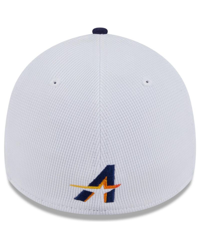 Men's White/Navy Houston Astros 2025 City Connect Batting Practice 39THIRTY Flex Hat