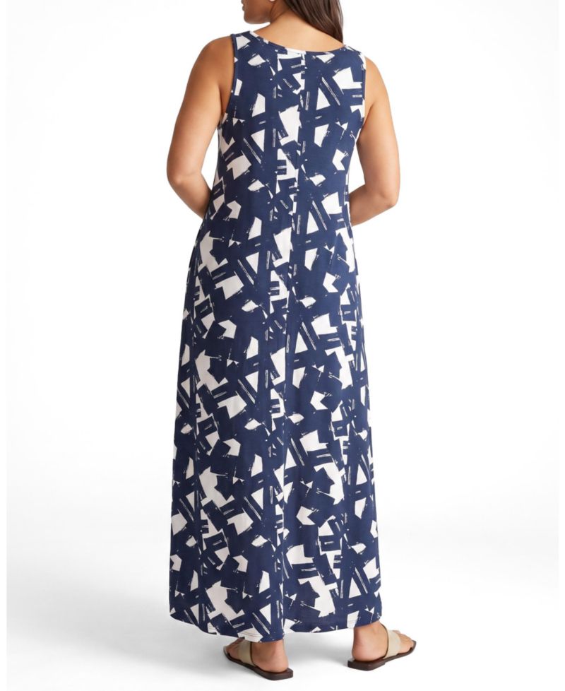 Plus Size Athena Divine Sleeveless A-Line Hi-Low Hemline Dress