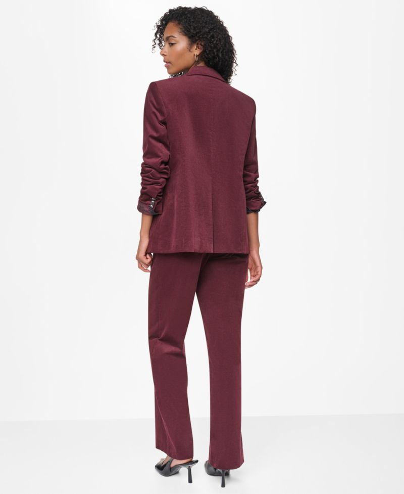 Women's Stretch Corduroy Tailored Blazer