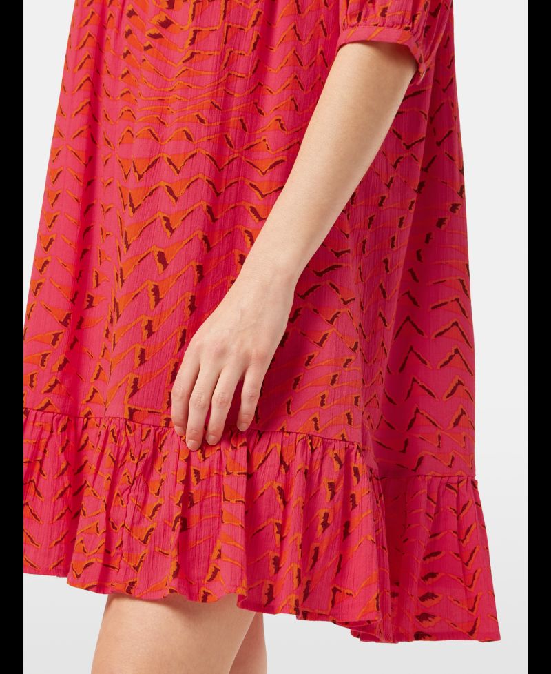 Women's Scotch and Soda Printed Crinkle Mini Dress