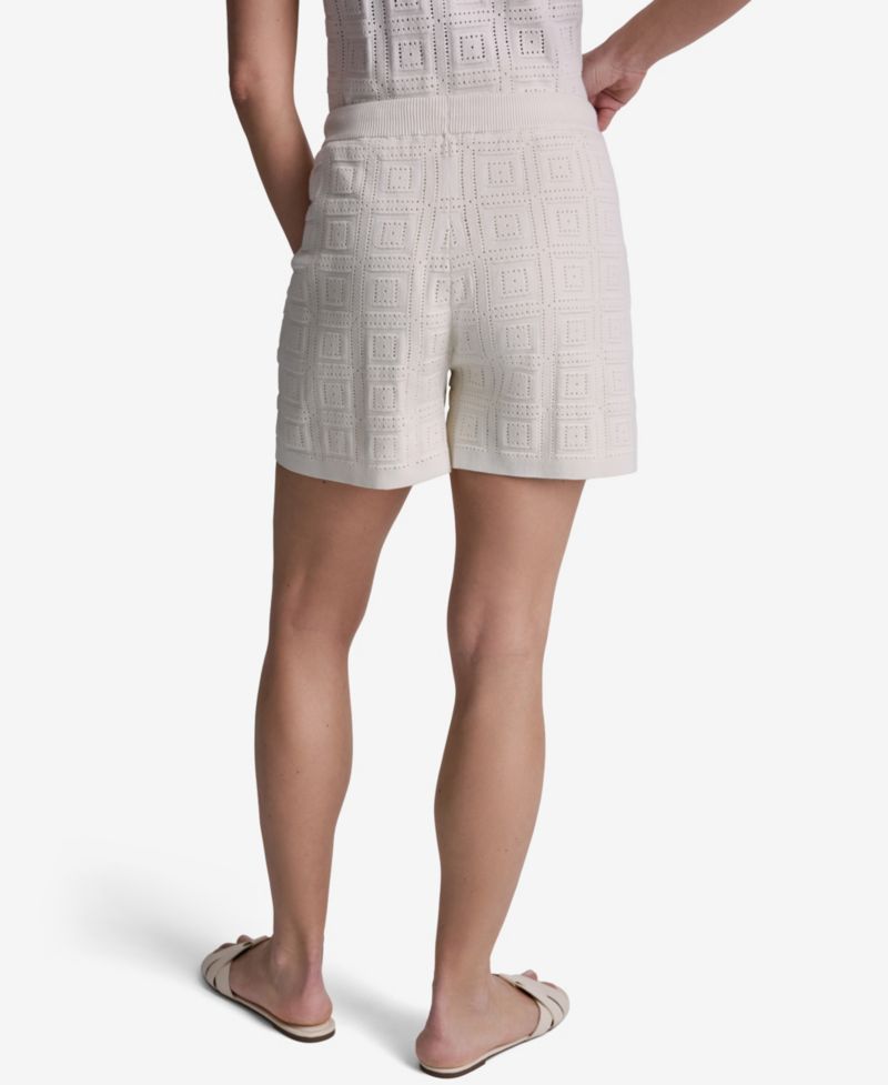 Women's Geometric Printed Pull-On Shorts