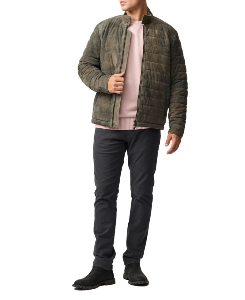 Men's Long Island Leather Jacket