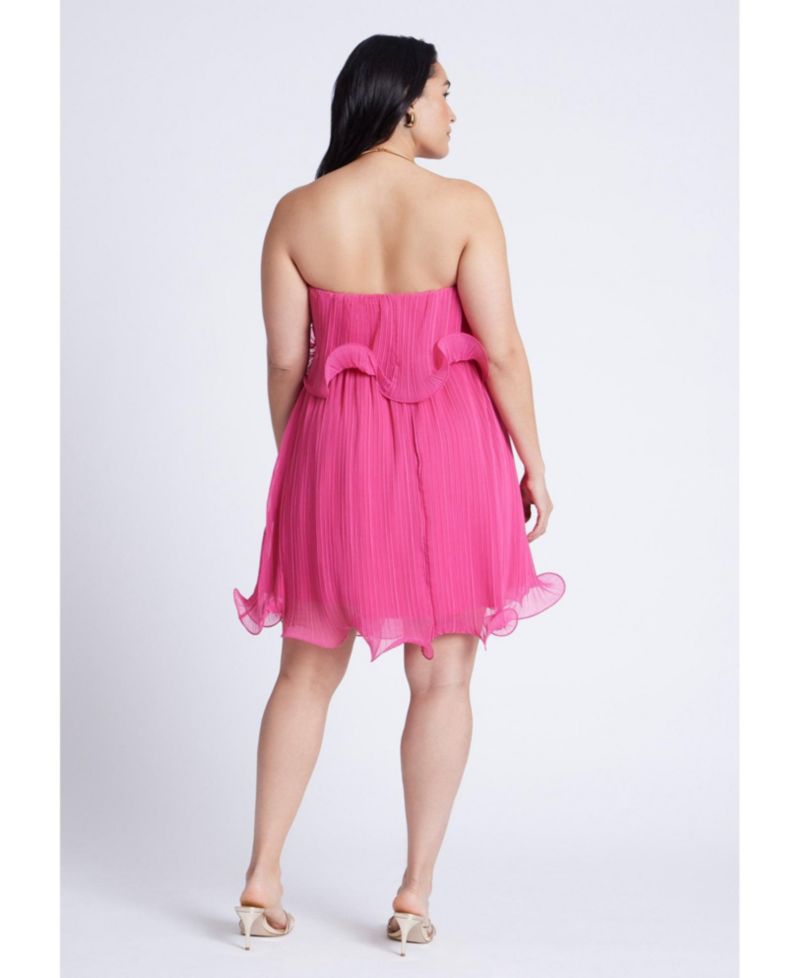Women's Ruffle Hem Mini Dress