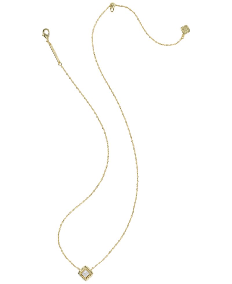Crystal Mallory Short Pendant Necklace