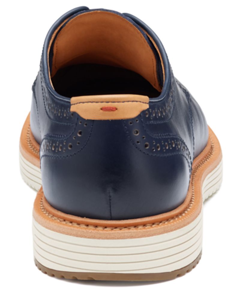 Men's Lace-Up Leather Oxford Shoes