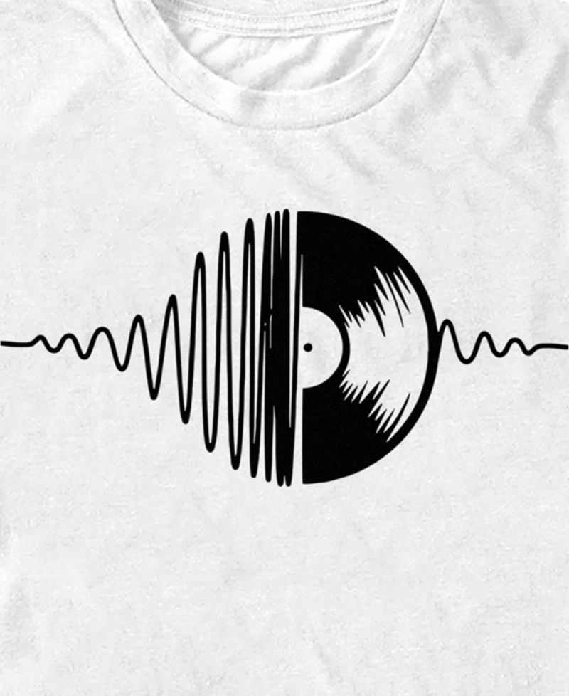 Men's Music Vinyl Short-Sleeve T-Shirt