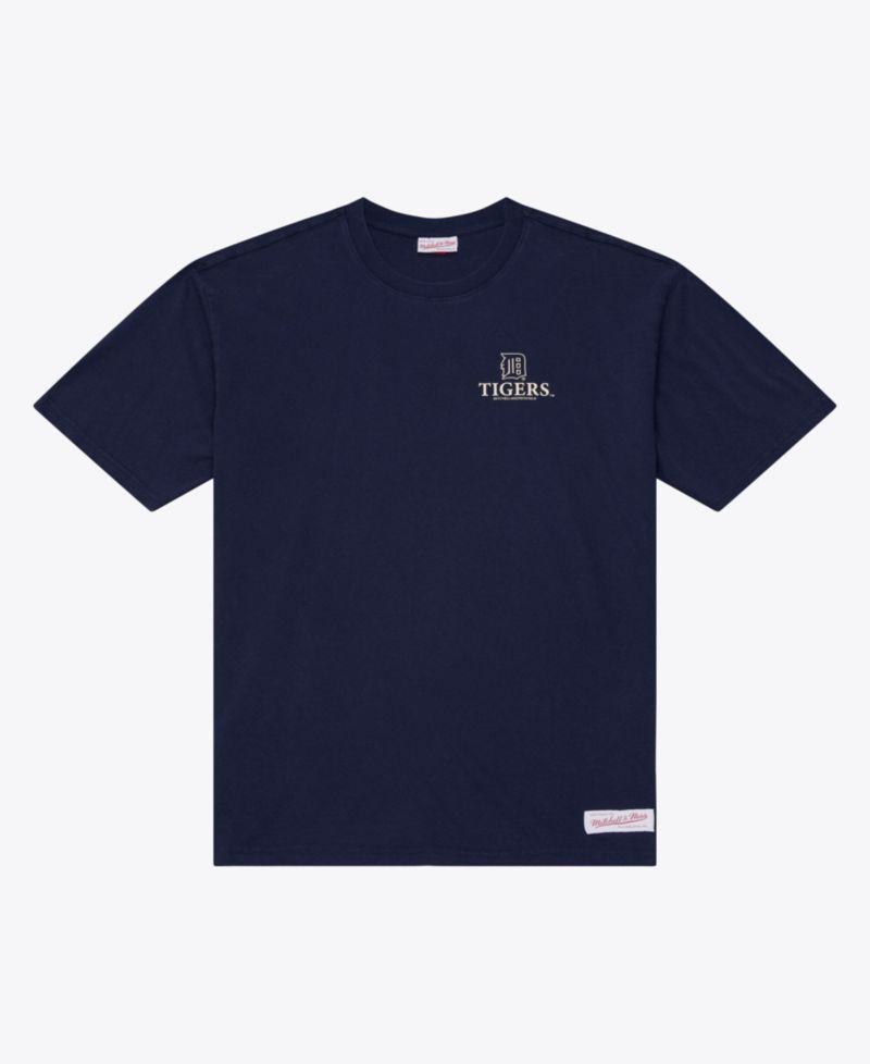 Men's Navy Detroit Tigers Core Essentials T-Shirt
