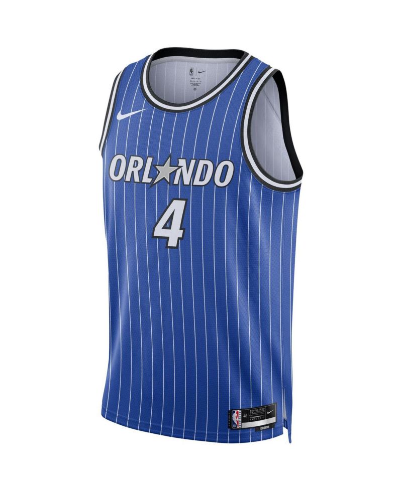 Men's and Women's Jalen Suggs Blue Orlando Magic Swingman Player Icon Edition Jersey