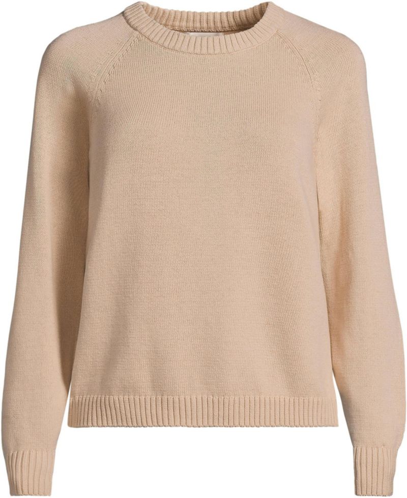 Plus Size Drifter Raglan Crew Sweater