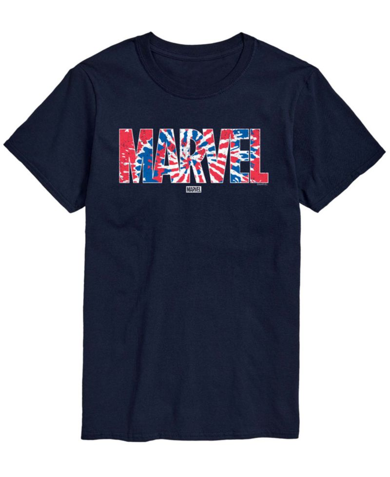 Men's Marvel Tie Dye Short-Sleeve Graphic T-Shirt