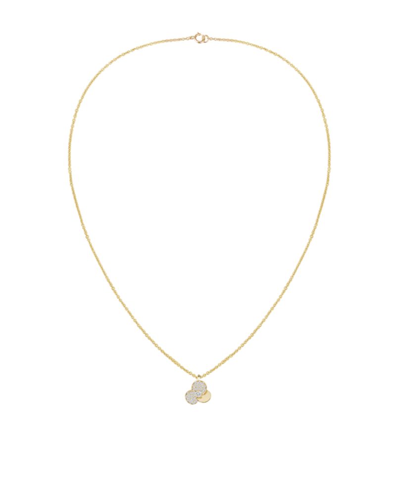 Diamond Pendant Necklace (1/3 ct. t.w.) in 14k Gold Over Sterling Silver
