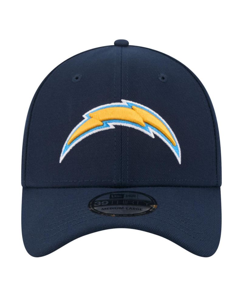 Men's Navy Los Angeles Chargers Core Team 39THIRTY Flex Hat