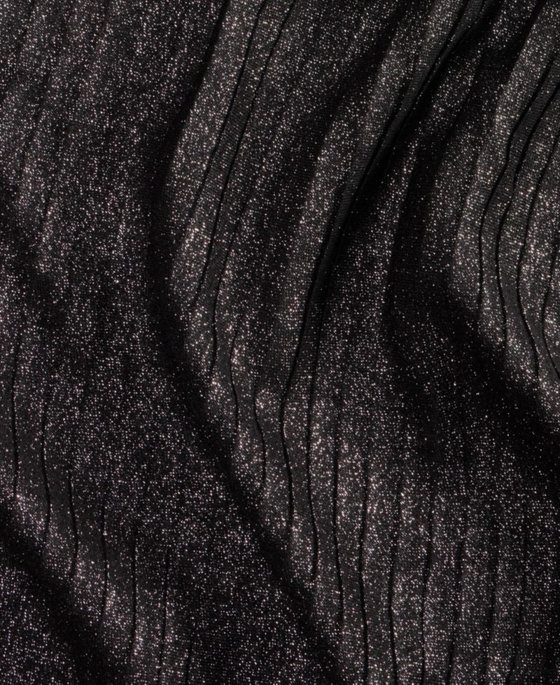 Pleated Shine Wrap Scarf