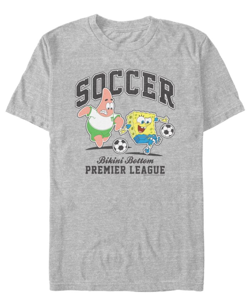 Men's Soccer Sponge Graphic T-Shirt