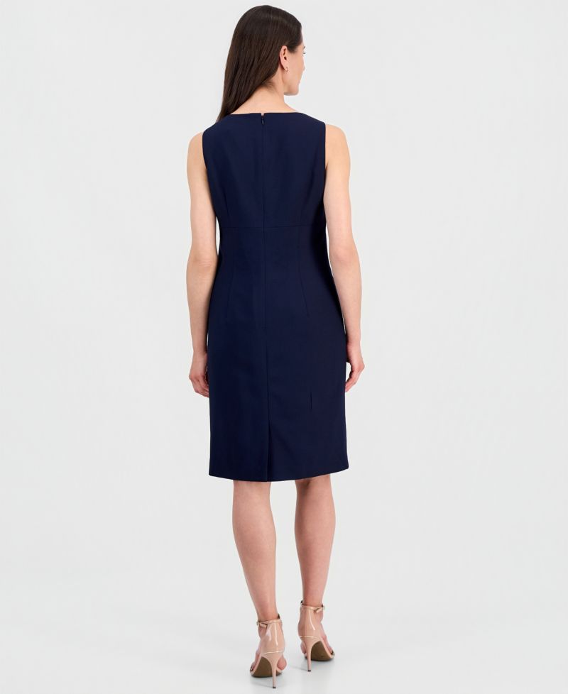 Women's Zipper-Pocket Open Cardigan & Empire-Seamed Dress Suit