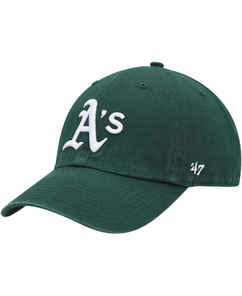 Men's Green Oakland Athletics Clean Up Adjustable Hat