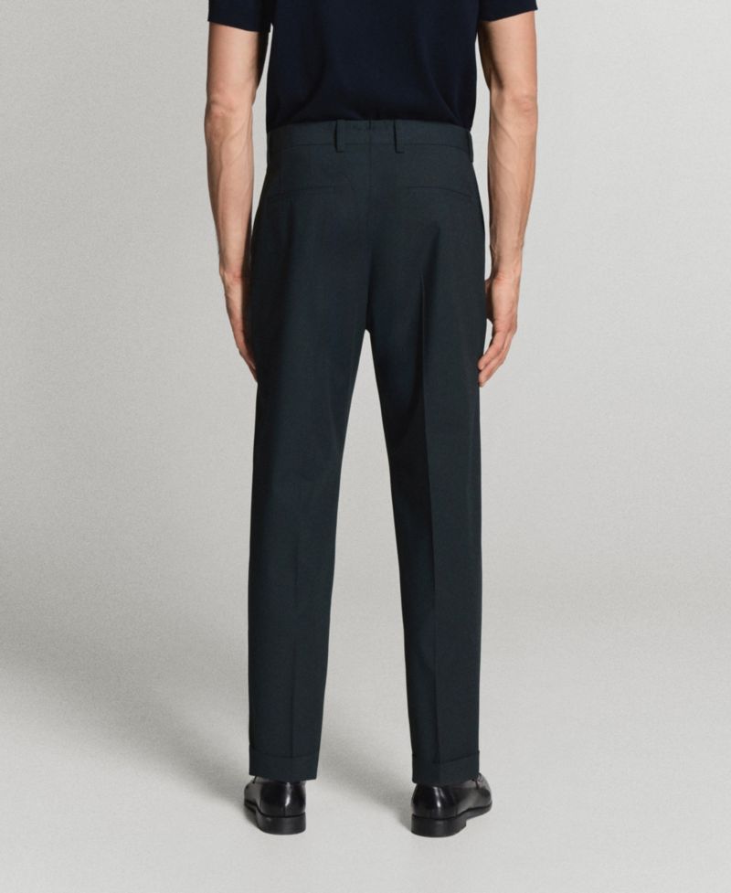 Men's Boston Regular-Fit Suit Pants