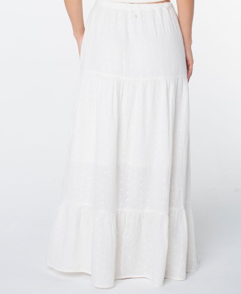 Women's Side Street Tiered Maxi Skirt