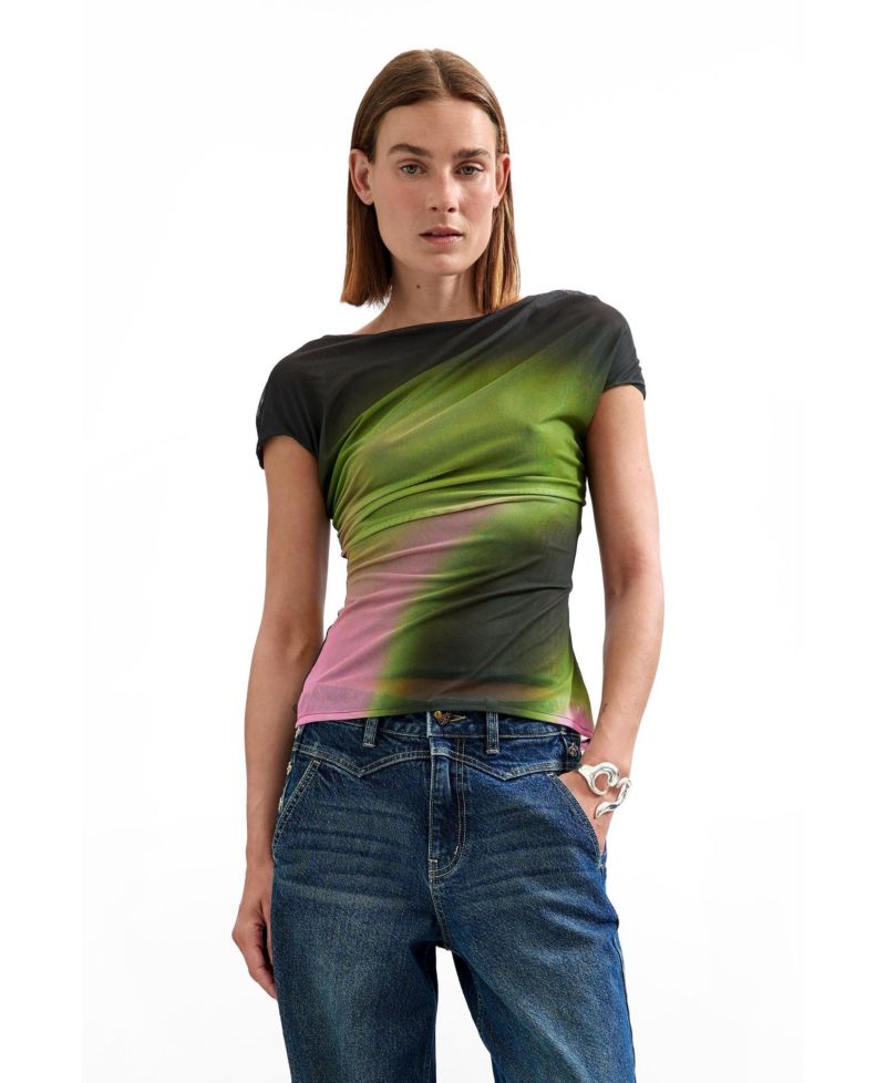 Women's Short sleeve knit t-shirt