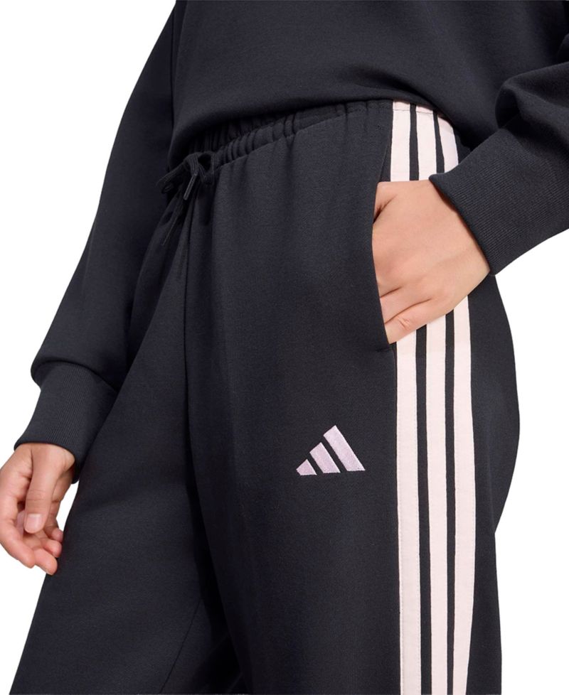 Зауженные брюки из флиса в 3 полосы Women's Essentials