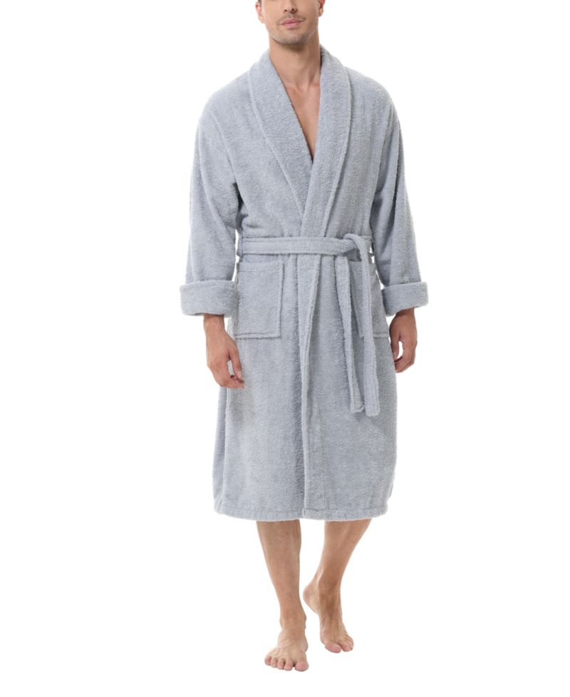 Men's All Cotton Terry Robe