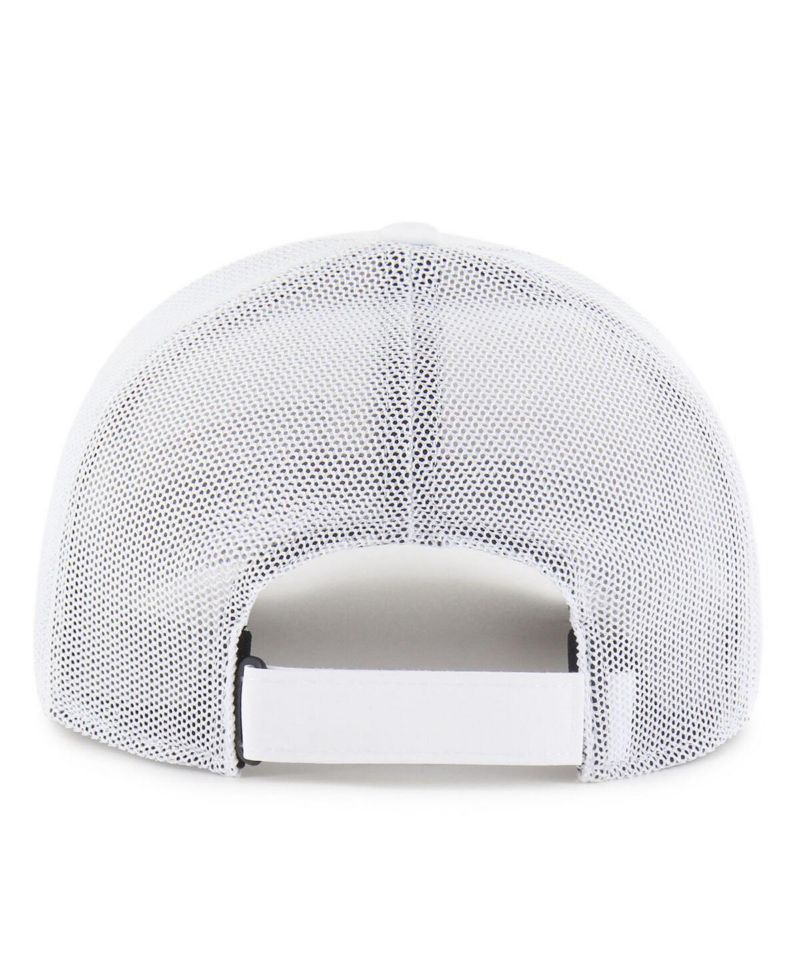Men's White Las Vegas Raiders Rangefinder Trucker Adjustable Hat
