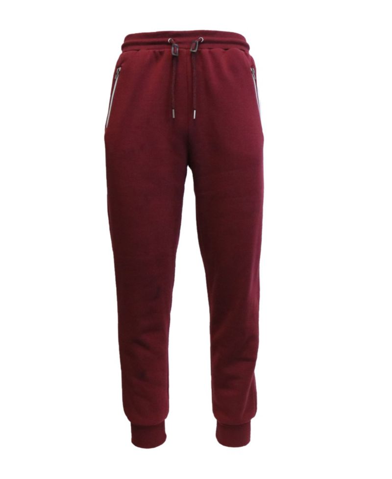 Men's Slim Fit Jogger Pants with Zipper Pockets