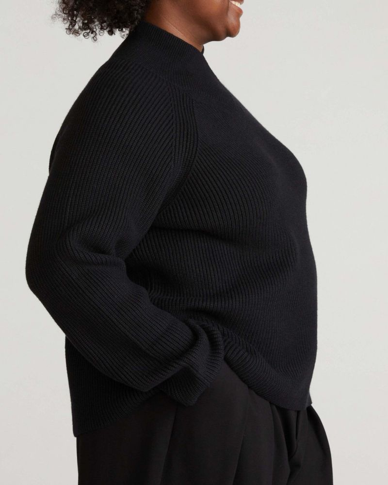 Women's Plus Size Arly Wrap Neck Sweater