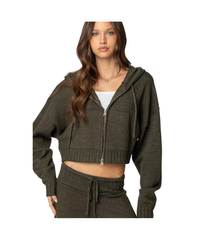 Women's Russell Knit Hooded Cardigan