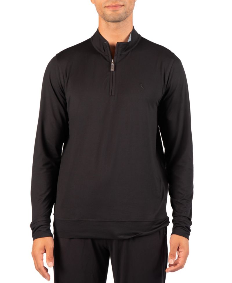 Men's Brushed Melange Quarter Zip