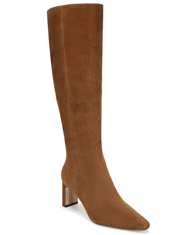 Women's Sylvia Snip Toe Knee High Dress Boots, Regular, Wide & Extra Wide Calf