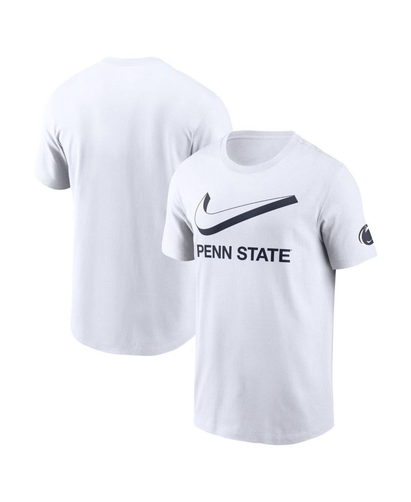 Men's White Penn State Nittany Lions Primetime 2-Hit Swoosh T-Shirt