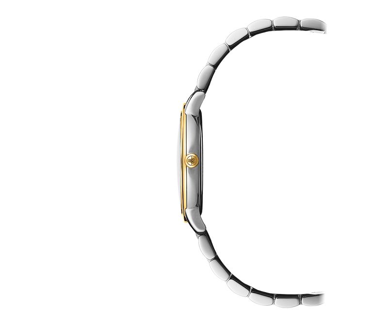 Women's Swiss Toccata Diamond-Accent Two-Tone Stainless Steel Bracelet Watch 29mm
