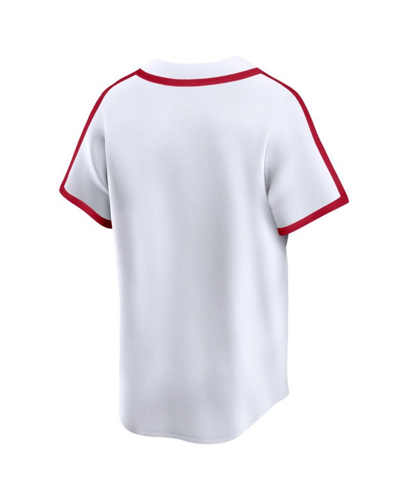 Men's White St. Louis Cardinals Cooperstown Collection Limited Jersey