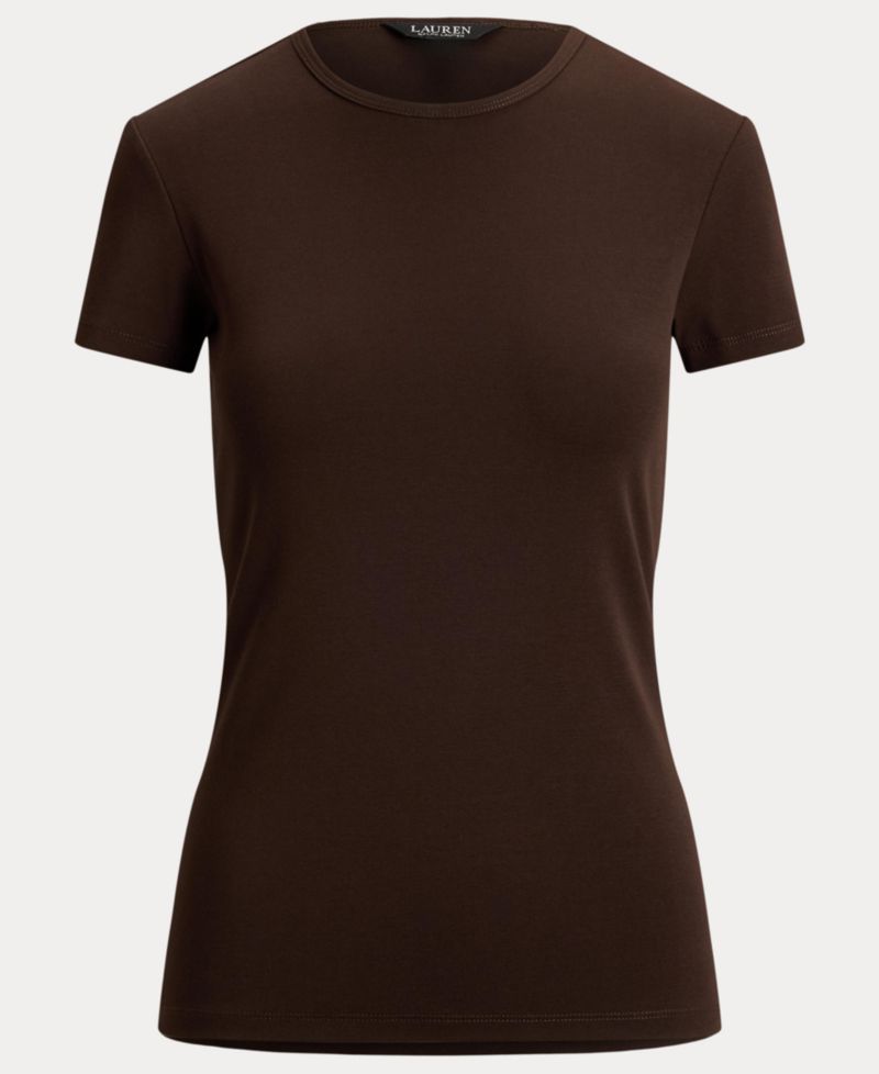 Stretch Knit T-Shirt, Regular & Petite