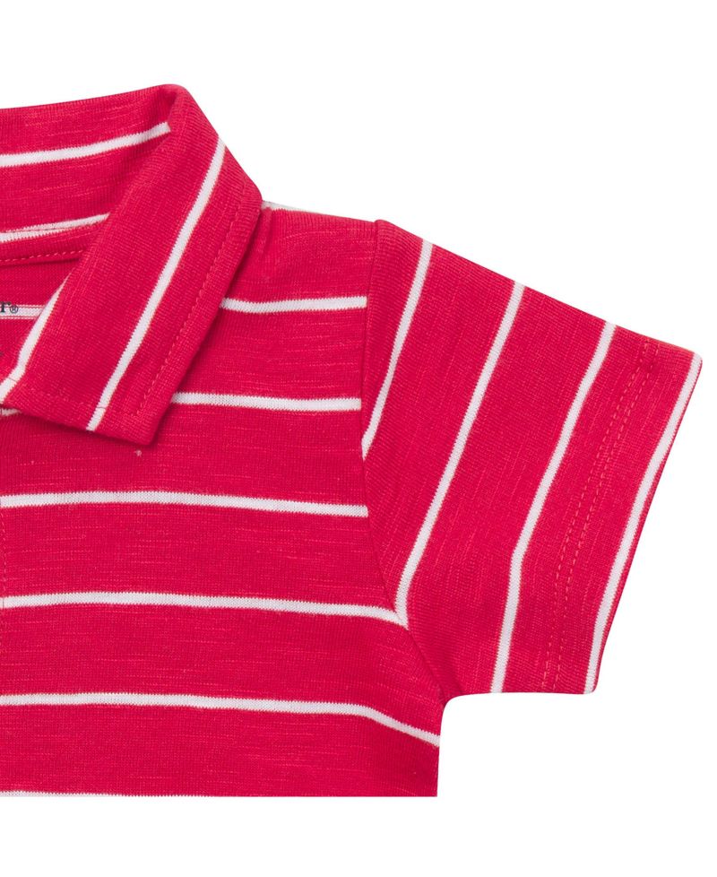 Baby Boys ( new born to 18 M ) polo Bodysuit Stripes