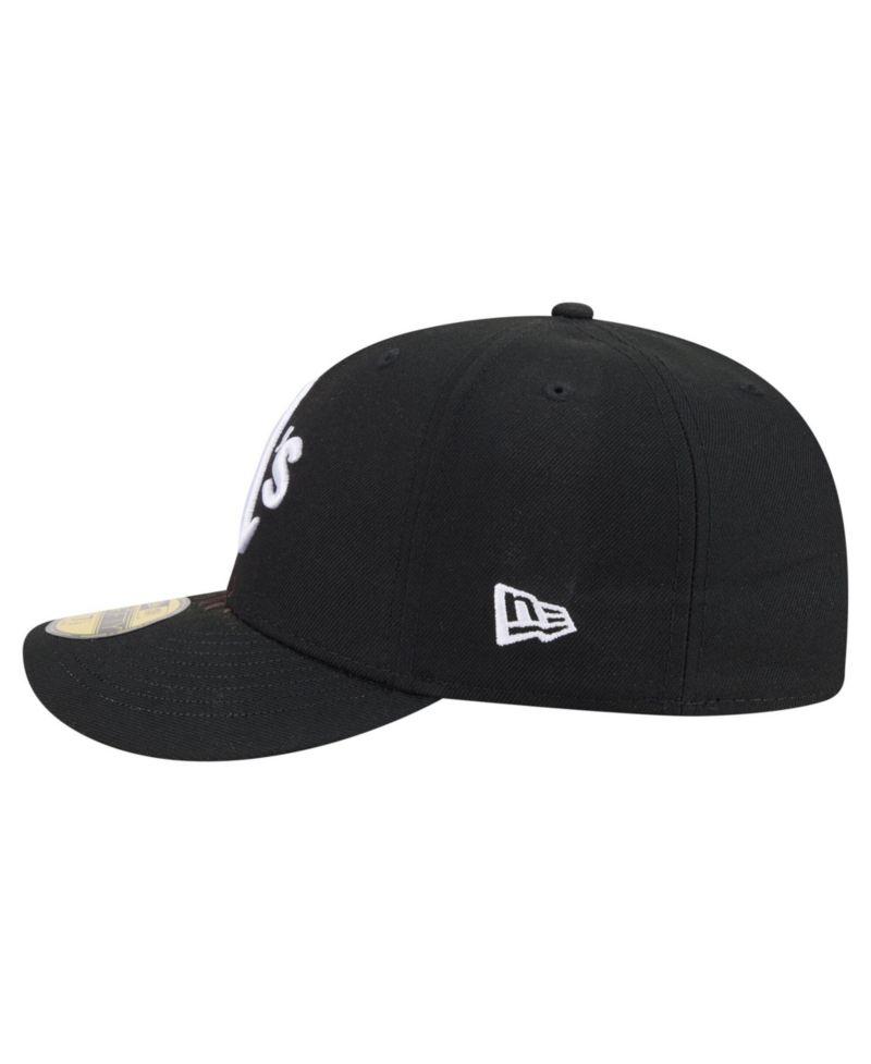 Men's Black Athletics Americana Bald Eagle Pre-Curved 59FIFTY Fitted Hat