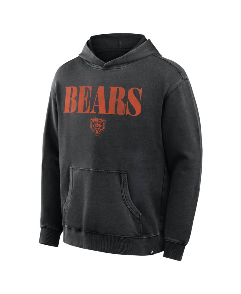 Men's Black Chicago Bears Relaxed Intense Rivalry French Terry Hoodie