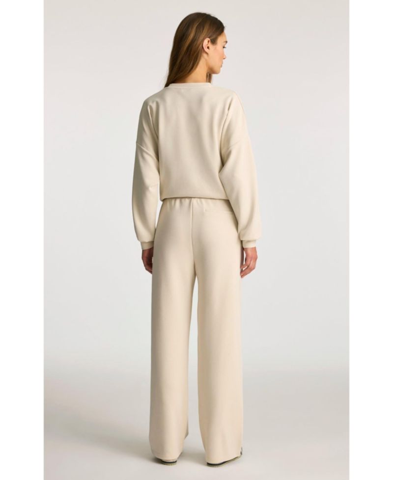 Women's Knitted Pants Bone