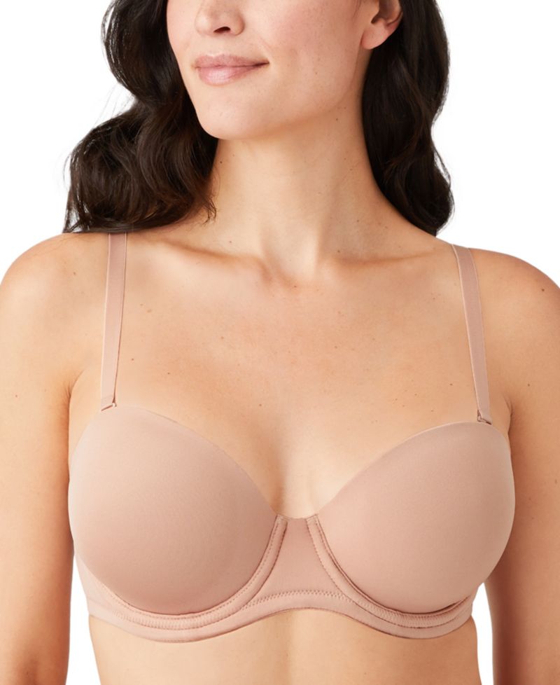 Red Carpet Full Figure Underwire Strapless Bra 854119, Up To I Cup