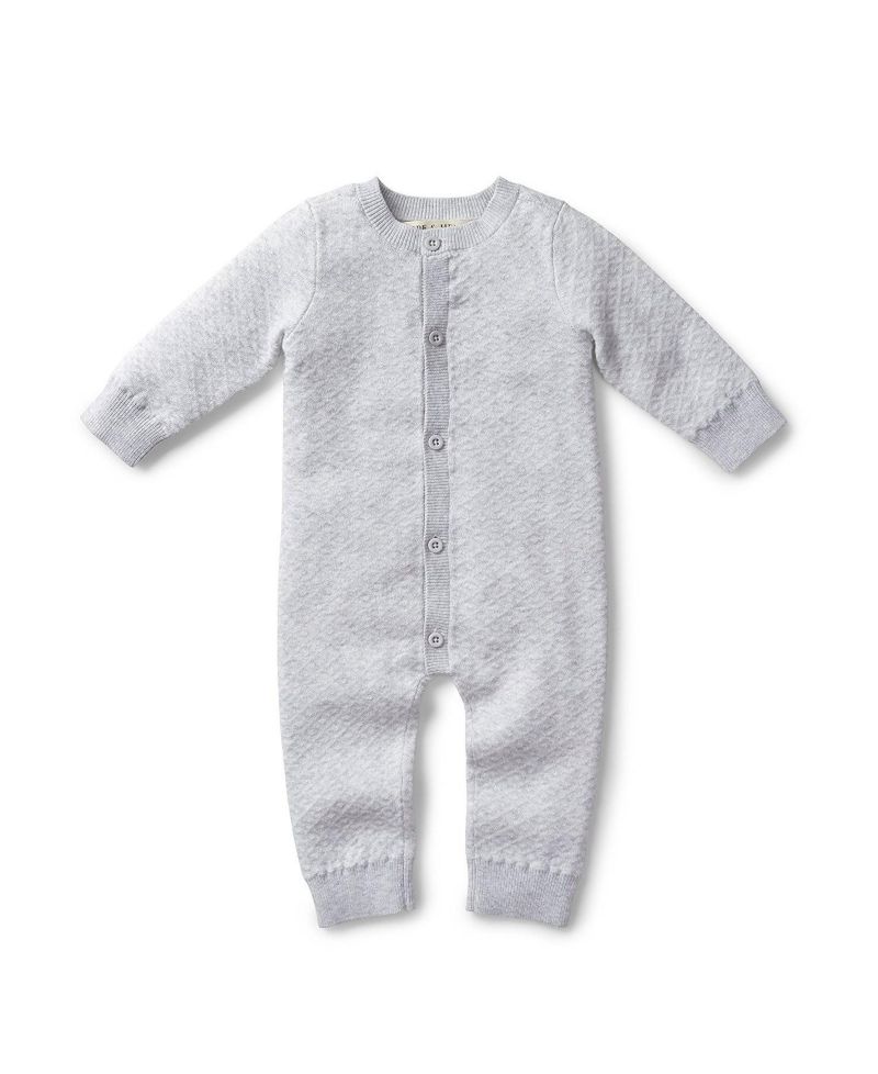Baby Girls Hope and Henry Jacquard Sweater Romper