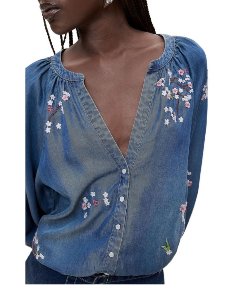Women's Embroidered Short Dress