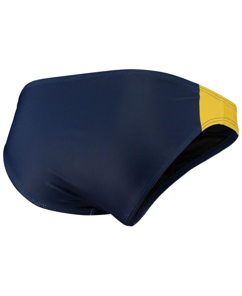 Women's Navy Michigan Wolverines Wordmark Bikini Bottom