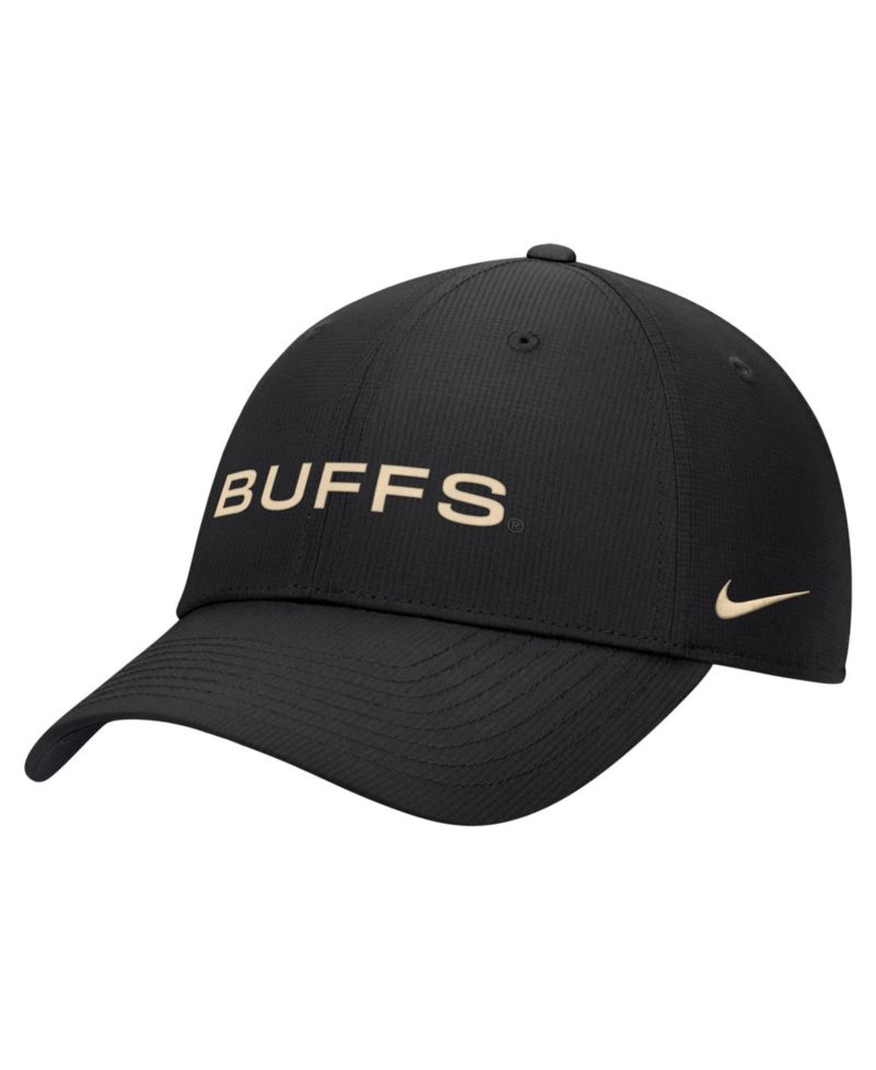 Men's Black Colorado Buffaloes 2026 Sideline Ripstop Dri-FIT Adjustable Hat