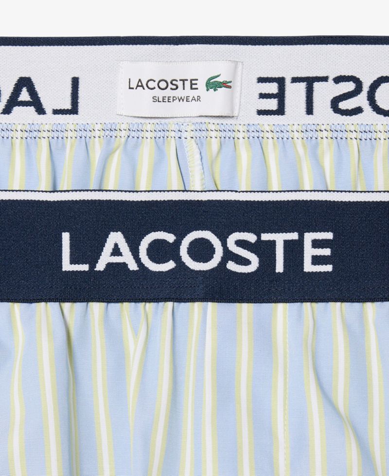 Men's Loungewear Striped Straight-Fit Shorts