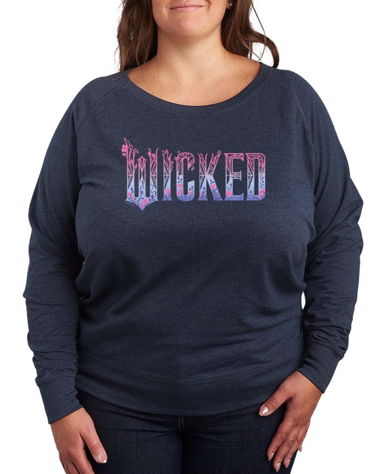 Plus Size Wicked French Terry Long-Sleeve Pullover