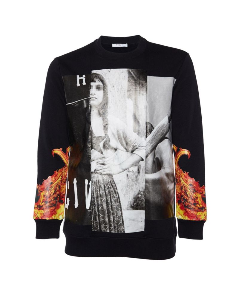 Men's Printed Cotton Sweatshirt