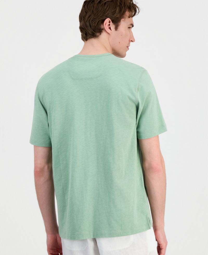 Men's Short Sleeve Crewneck Pocket Canal T-Shirt