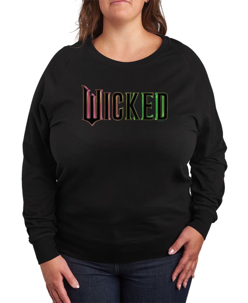 Plus Size Wicked Theatrical Logo Graphic Pullover T-Shirt
